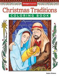 Cover image for Christmas Traditions Coloring Book