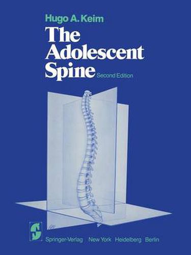 Cover image for The Adolescent Spine