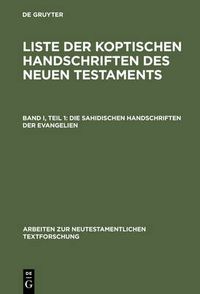 Cover image for Die sahidischen Handschriften der Evangelien