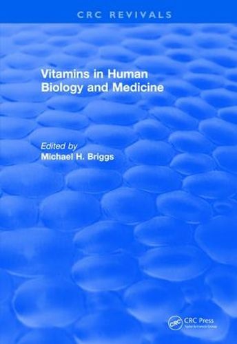 Cover image for Vitamins in Human Biology and Medicine