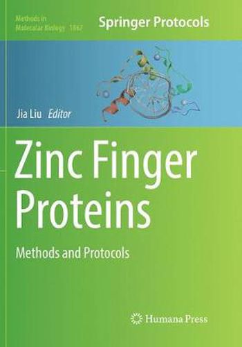 Cover image for Zinc Finger Proteins: Methods and Protocols