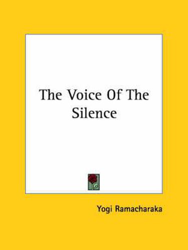 Cover image for The Voice of the Silence