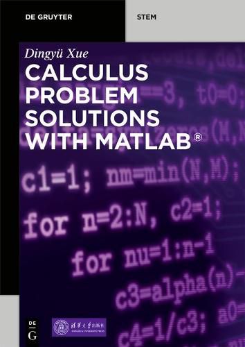 Cover image for Calculus Problem Solutions with MATLAB (R)