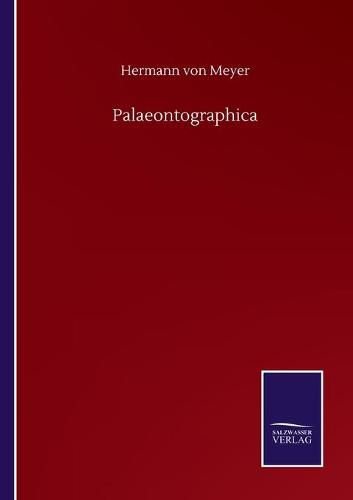 Cover image for Palaeontographica