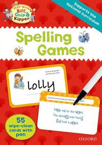 Cover image for Oxford Reading Tree Read with Biff, Chip and Kipper: Spelling Games Flashcards