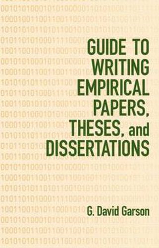 Cover image for Guide to Writing Empirical Papers, Theses, and Dissertations