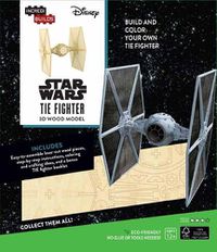Cover image for Incredibuilds: Star Wars: Tie Fighter 3D Wood Model