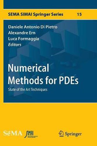 Cover image for Numerical Methods for PDEs: State of the Art Techniques