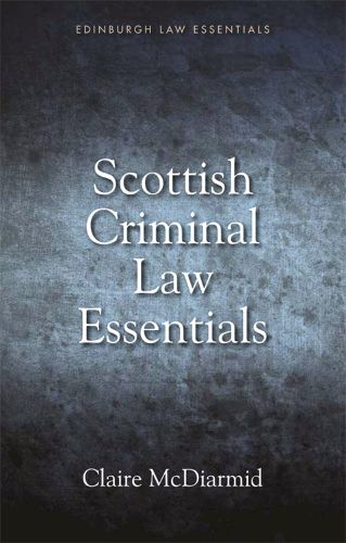 Cover image for Scottish Criminal Law Essentials