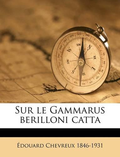 Cover image for Sur Le Gammarus Berilloni Catta