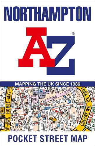 Cover image for Northampton A-Z Pocket Street Map