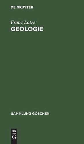 Cover image for Geologie