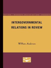 Cover image for Intergovernmental Relations in Review