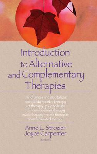 Cover image for Introduction to Alternative and Complementary Therapies