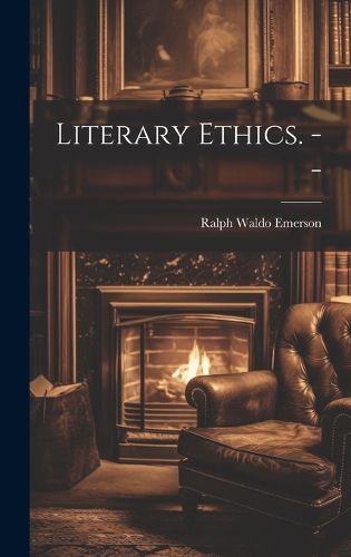 Cover image for Literary Ethics. --