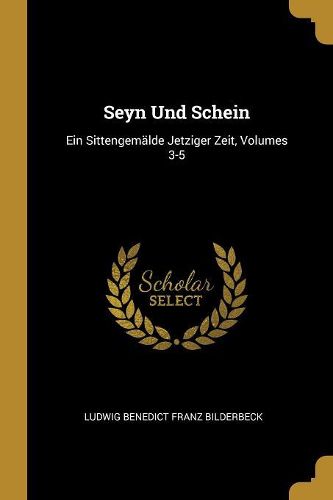 Cover image for Seyn Und Schein