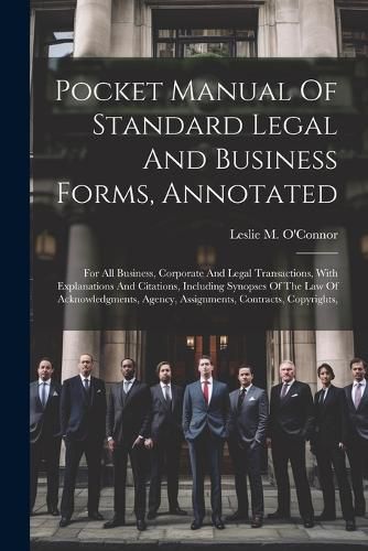 Cover image for Pocket Manual Of Standard Legal And Business Forms, Annotated