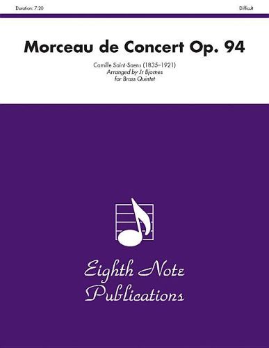 Cover image for Morceau de Concert, Op. 94: F Horn Feature, Score & Parts