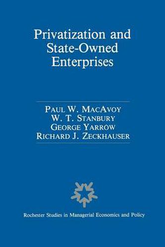 Privatization and State-Owned Enterprises: Lessons from the United States, Great Britain and Canada