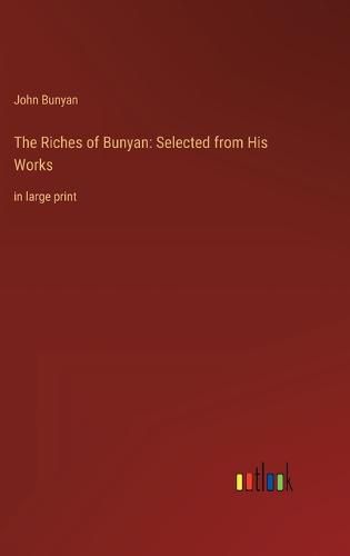 Cover image for The Riches of Bunyan