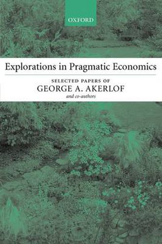 Cover image for Explorations in Pragmatic Economics