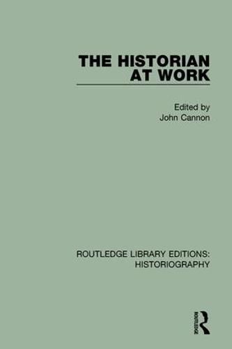 Cover image for The Historian at Work