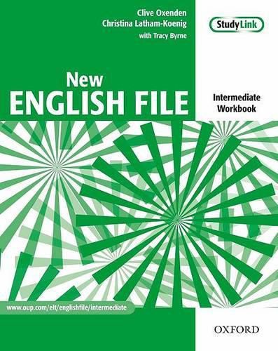 New English File: Intermediate: Workbook with key and MultiROM Pack: Six-level general English course for adults