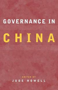 Cover image for Governance in China