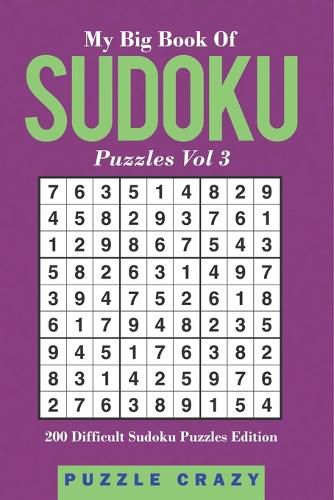 Cover image for My Big Book Of Soduku Puzzles Vol 3