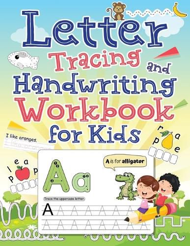 Cover image for Letter Tracing and Handwriting Workbook for Kids