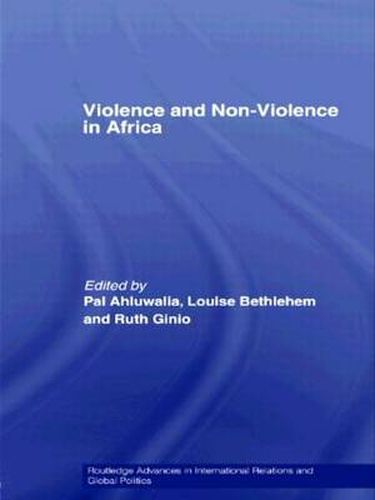 Cover image for Violence and Non-Violence in Africa