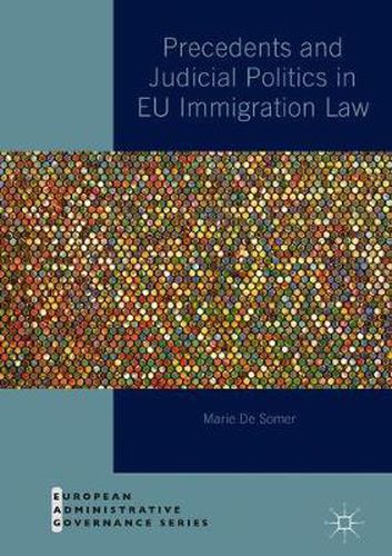 Cover image for Precedents and Judicial Politics in EU Immigration Law