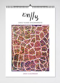 Cover image for Emily Kane Kngwarreye 2025 Wall Calendar 