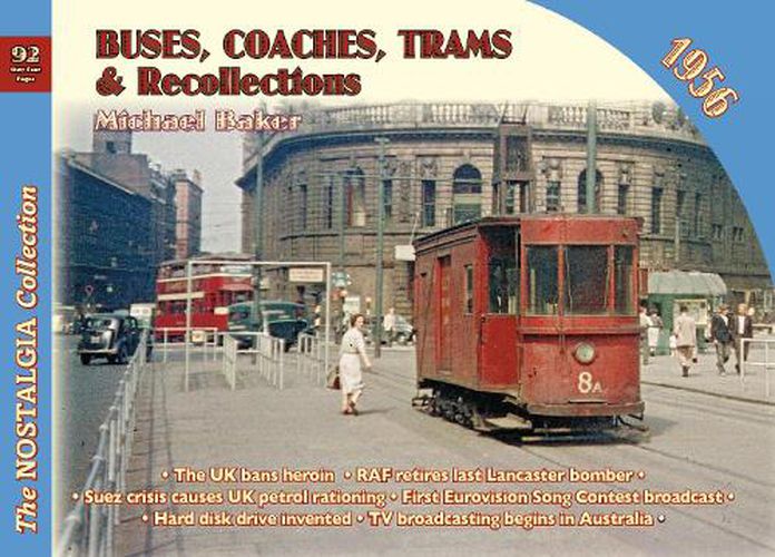 Cover image for Buses, Coaches Trams & Recollections 1956