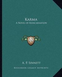 Cover image for Karma: A Novel of Reincarnation
