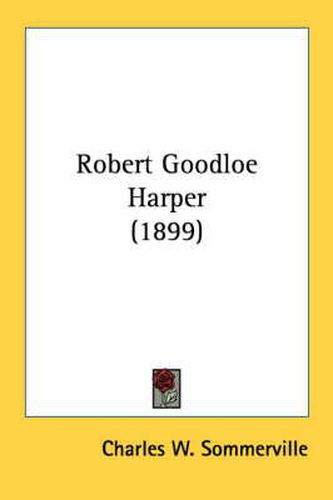 Robert Goodloe Harper (1899)