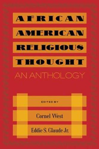 Cover image for African American Religious Thought: An Anthology