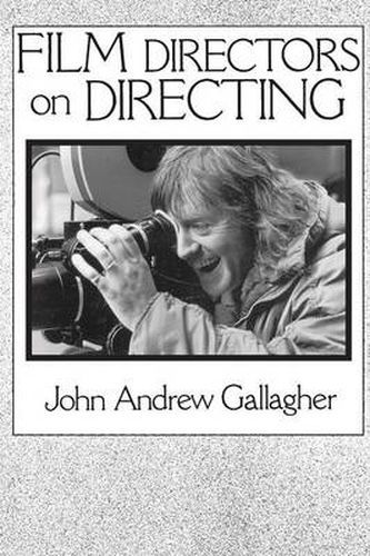 Cover image for Film Directors on Directing