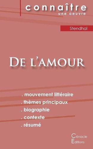 Cover image for Fiche de lecture De l'amour de Stendhal (analyse litteraire de reference et resume complet)