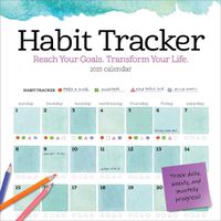 Cover image for Habit Tracker Wall Calendar 2025
