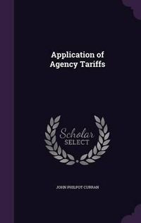 Cover image for Application of Agency Tariffs