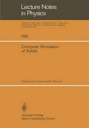 Cover image for Computer Simulation of Solids