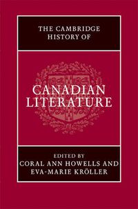 Cover image for The Cambridge History of Canadian Literature