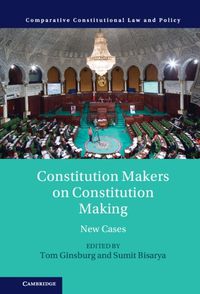 Cover image for Constitution Makers on Constitution Making: New Cases