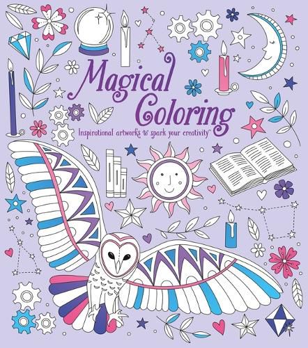 Cover image for Magical Coloring: Inspirational Artworks to Spark Your Creativity