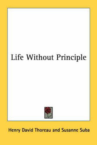 Cover image for Life Without Principle
