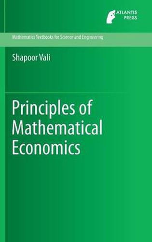 Cover image for Principles of Mathematical Economics