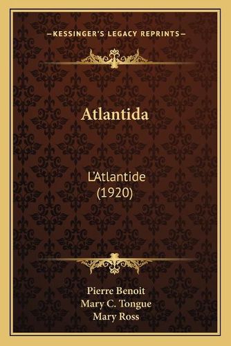 Atlantida: L'Atlantide (1920)