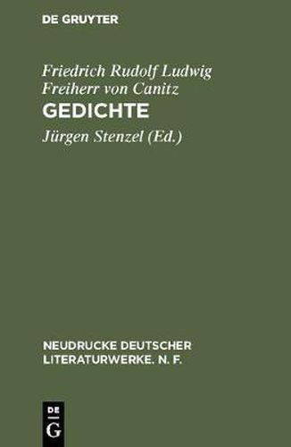 Cover image for Gedichte