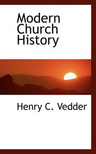 Cover image for Modern Church History